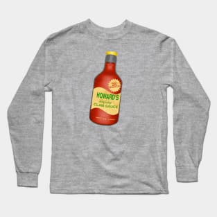 Howard's Day Old Clams' Disinfecting Clam Sauce Long Sleeve T-Shirt